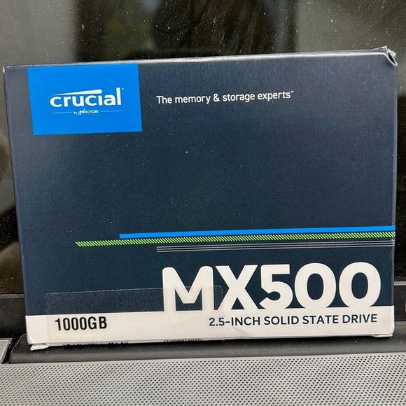 New and Crucial MX500 1TB 3D NAND Internal SATA